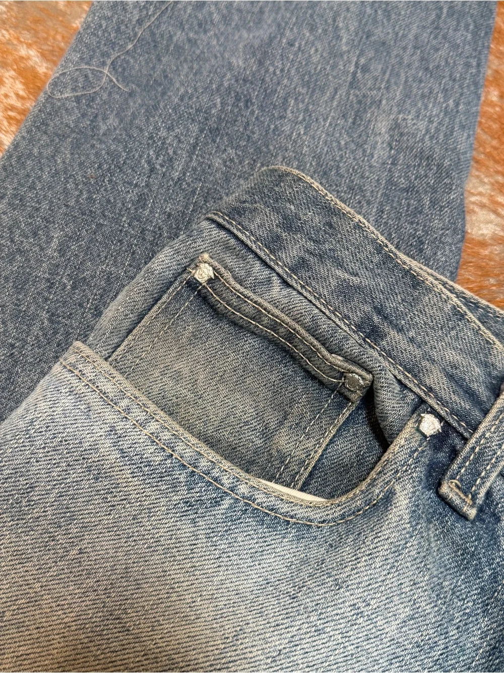 Versace Light Blue Denim Jeans